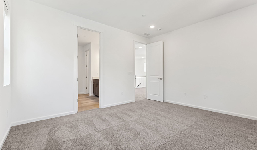 Bedroom of the Lowell floor plan