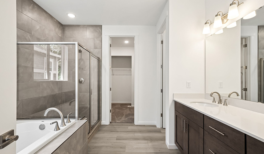 Bathroom of the Lowell floor plan
