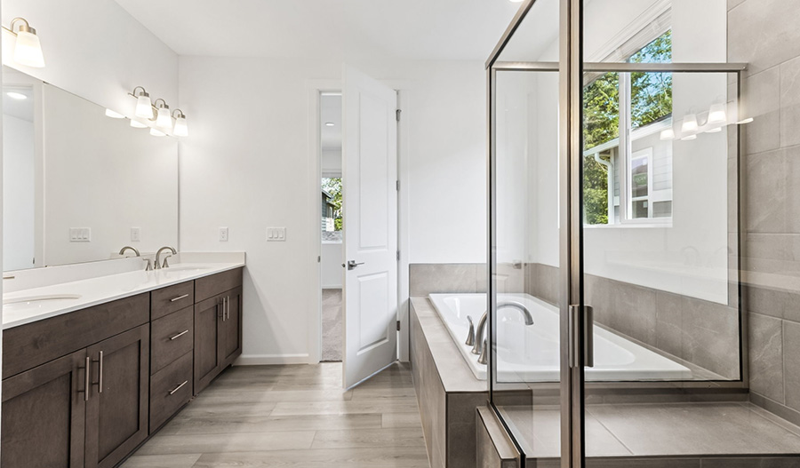 Bathroom of the Lowell floor plan
