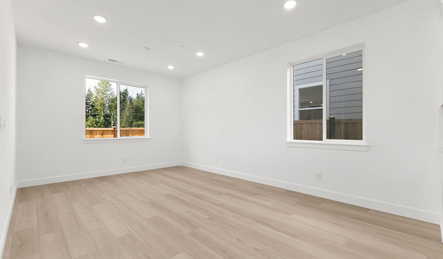 Great Room of the Vance floor plan