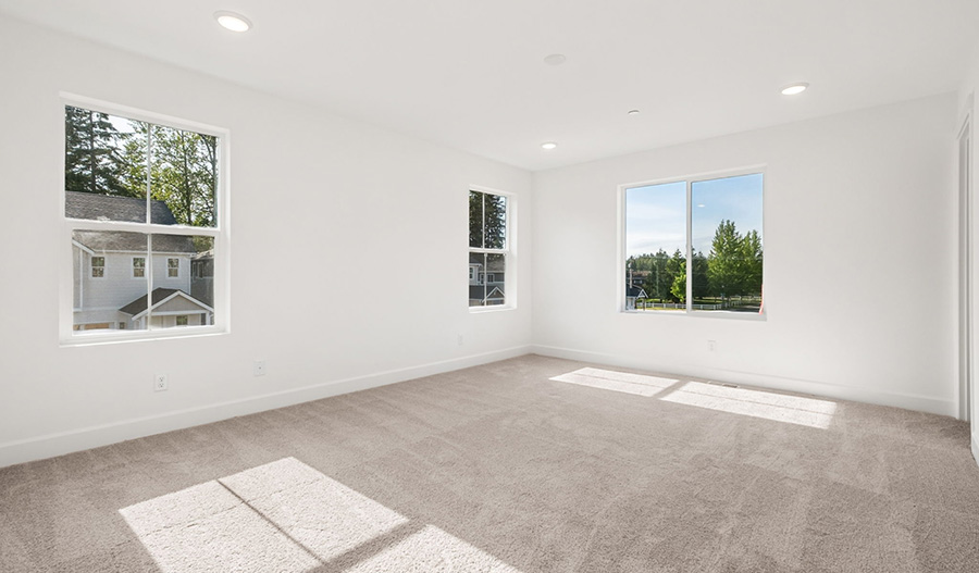 Bedroom of the Vance floor plan