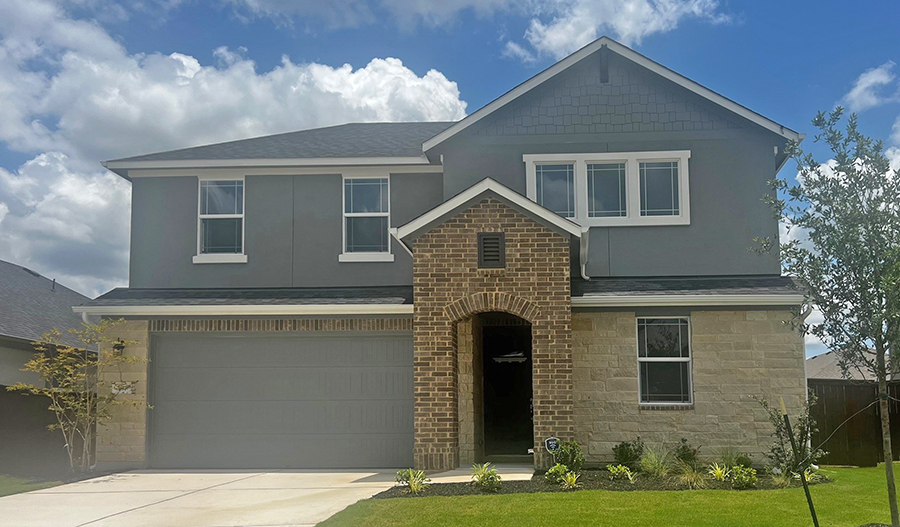Exterior of the Elderberry floor plan