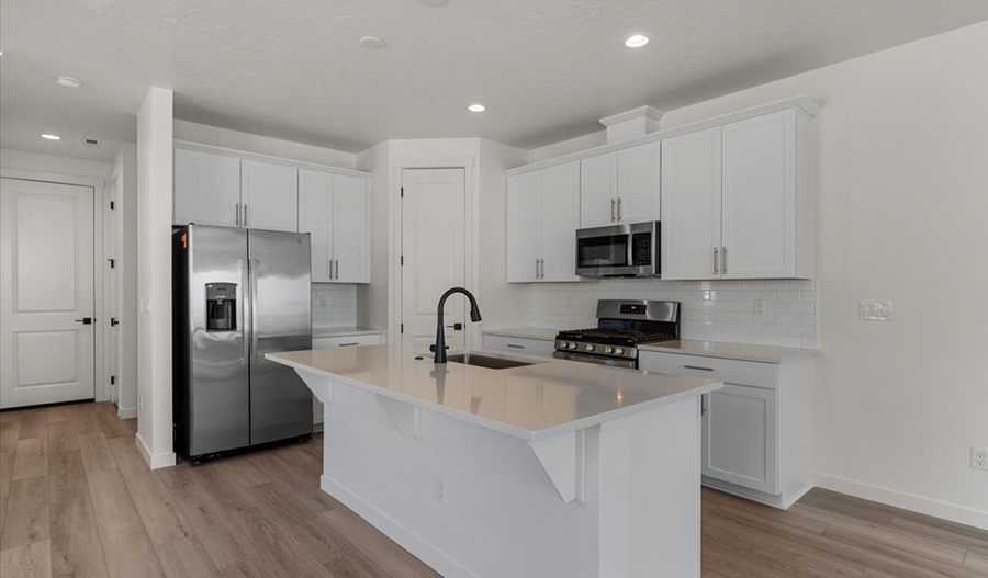Kitchen of the Ironwood floor plan