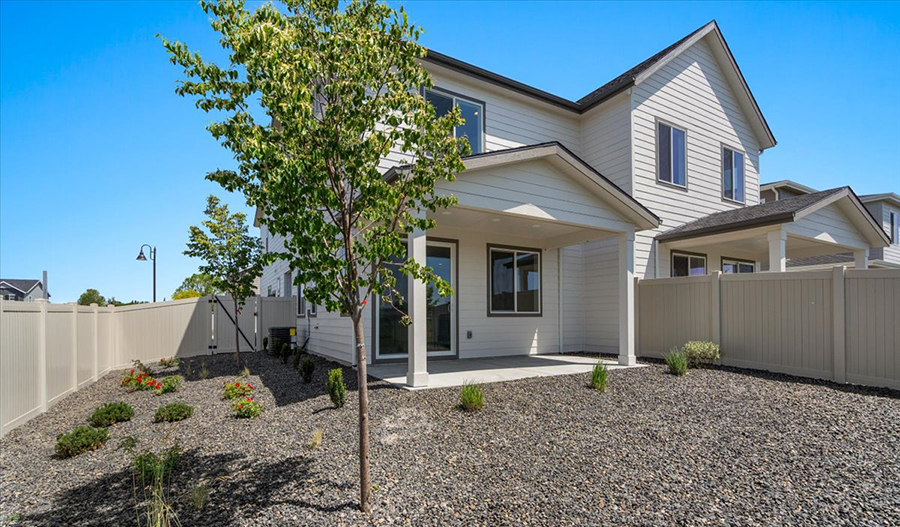 Rear Exterior of the Ironwood floor plan