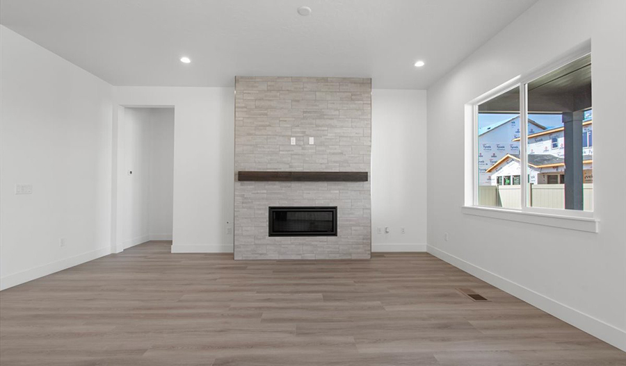 Great Room of the Arlington floor plan