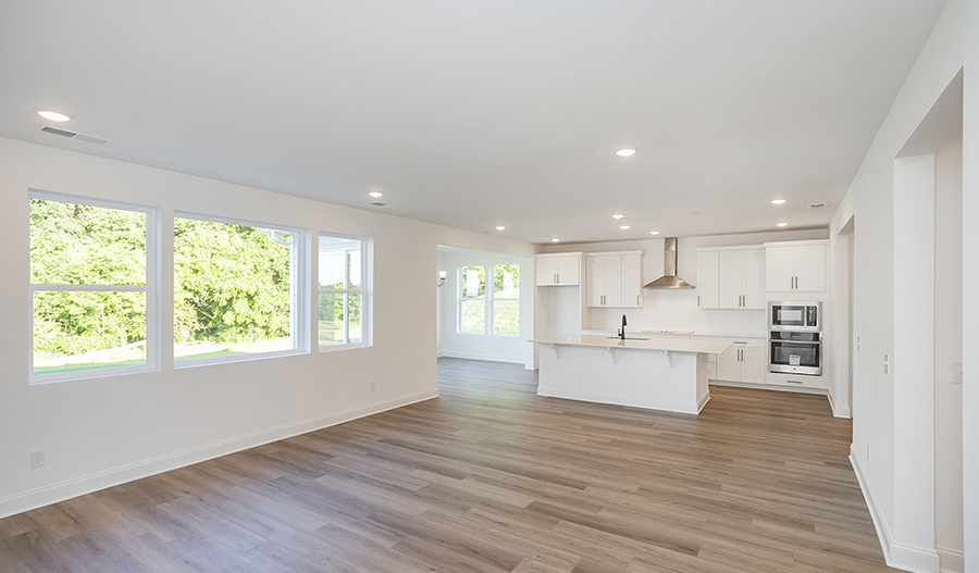 Great Room of the Decker floor plan