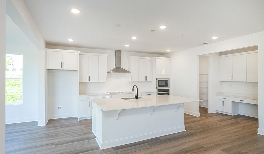 Kitchen of the Decker floor plan