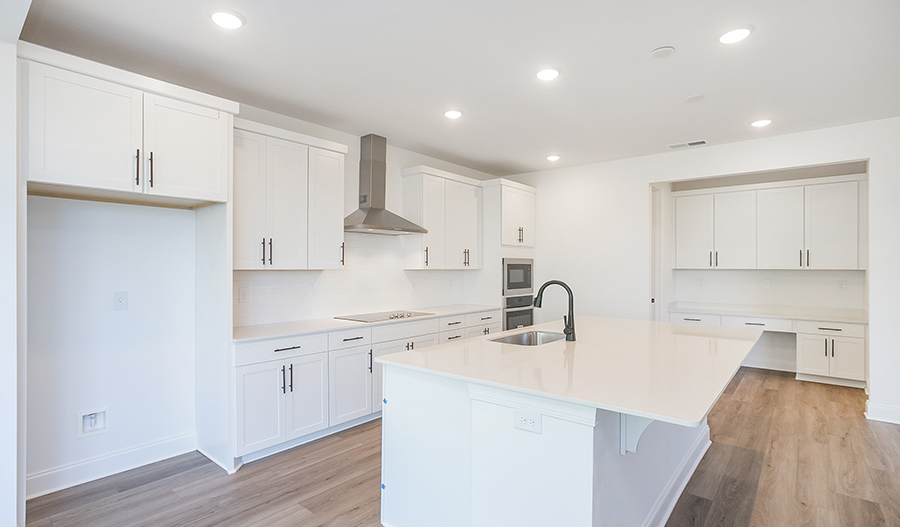 Kitchen of the Decker floor plan
