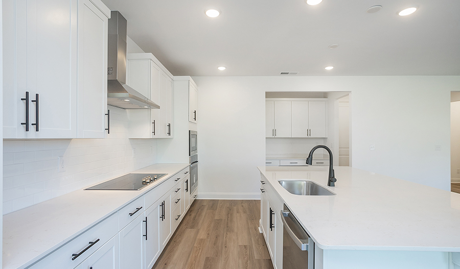 Kitchen of the Decker floor plan
