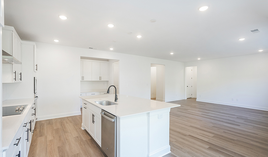 Kitchen of the Decker floor plan