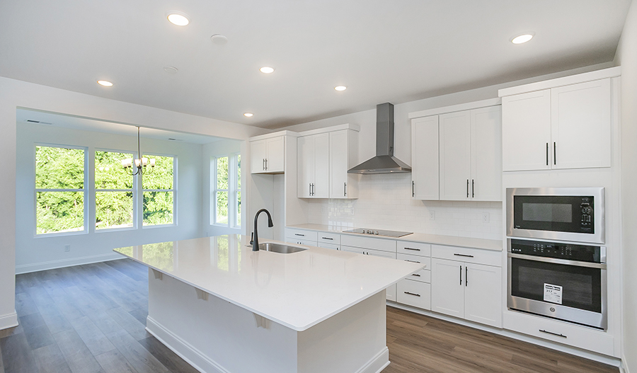 Kitchen of the Decker floor plan