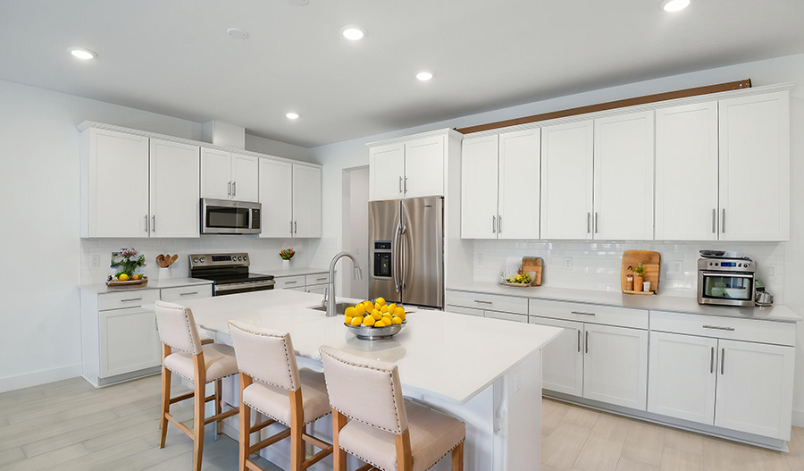 Kitchen of the Pewter floor plan