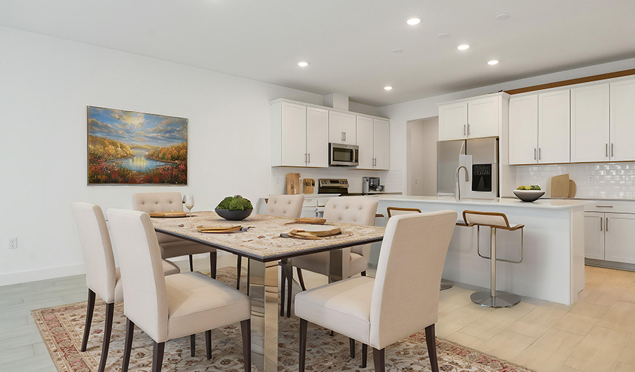 Dining Room of the Pewter floor plan