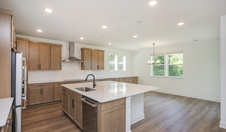 Kitchen of the Sage floor plan