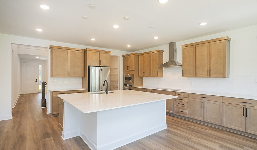 Kitchen of the Sage floor plan