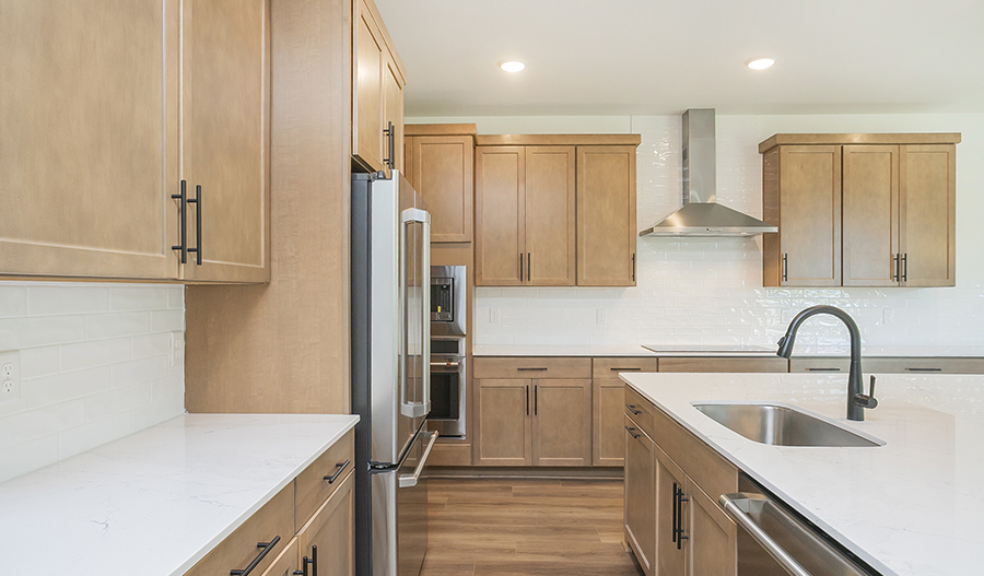 Kitchen of the Sage floor plan