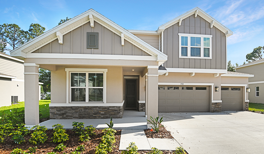 Exterior of the Moonstone floor plan