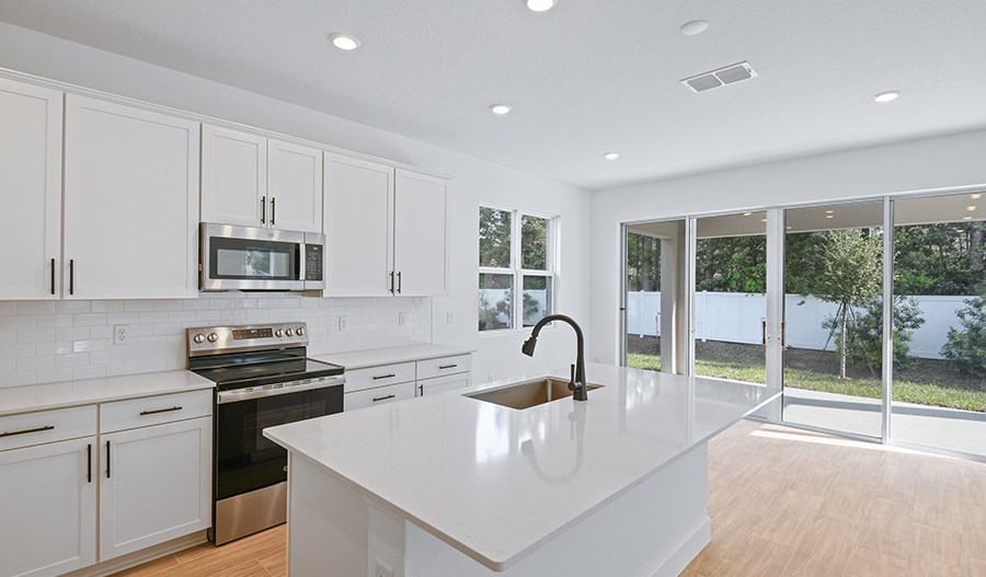 Kitchen of the Moonstone floor plan