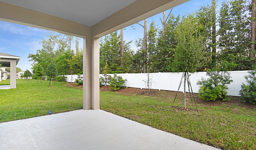 Rear Exterior of the Moonstone floor plan