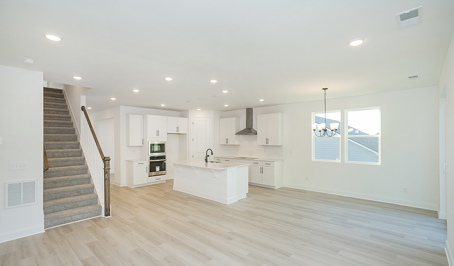 Great Room of the Denali floor plan