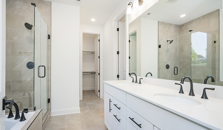 Bathroom of the Denali floor plan