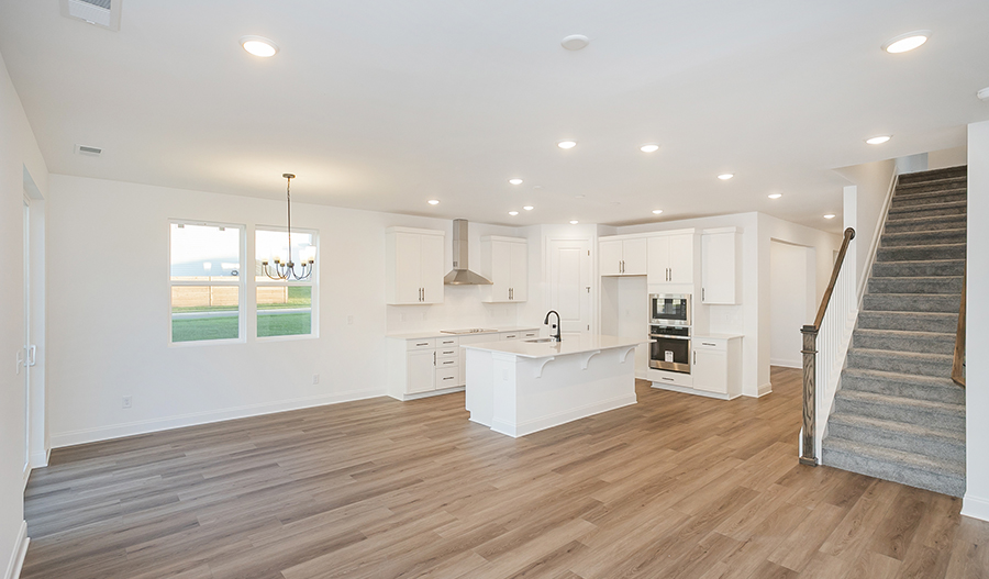 Great Room of the Denali floor plan