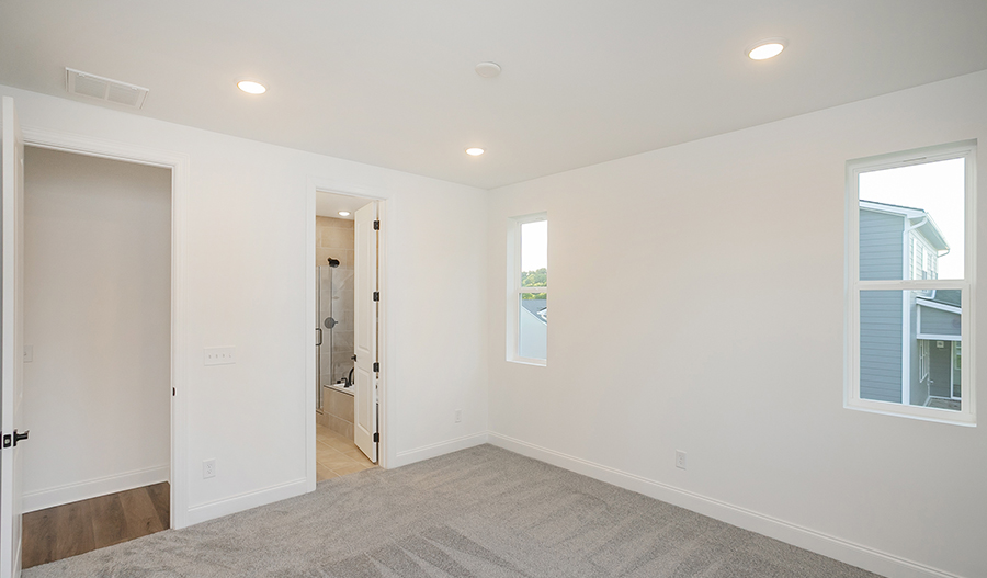 Bedroom of the Denali floor plan