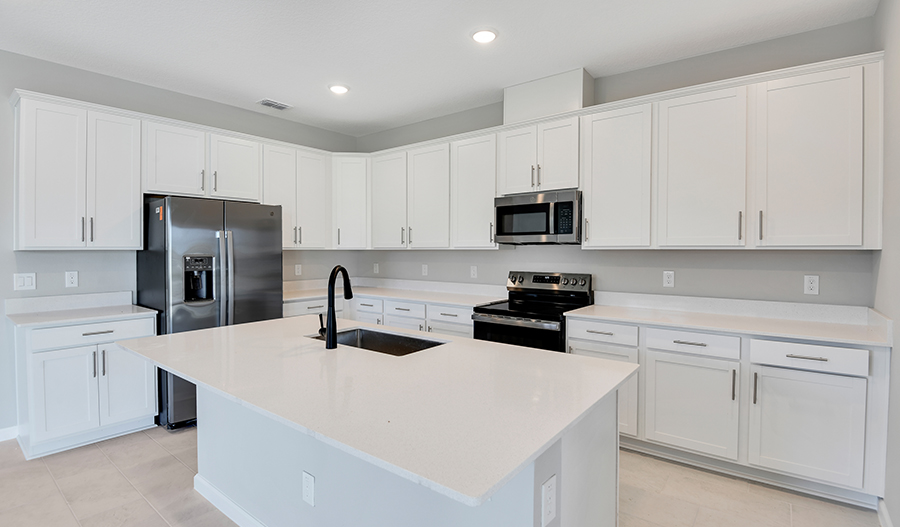 Kitchen of the Slate floor plan