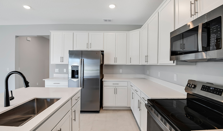 Kitchen of the Slate floor plan