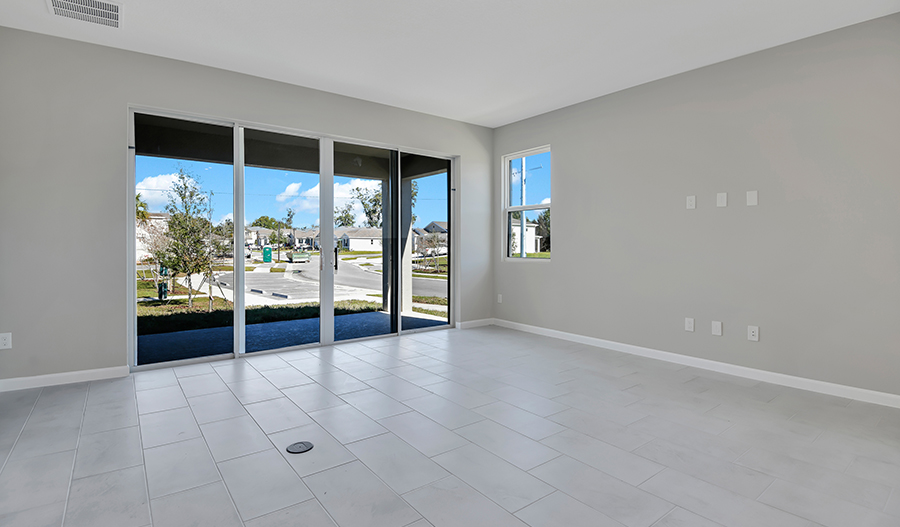 Great Room of the Slate floor plan