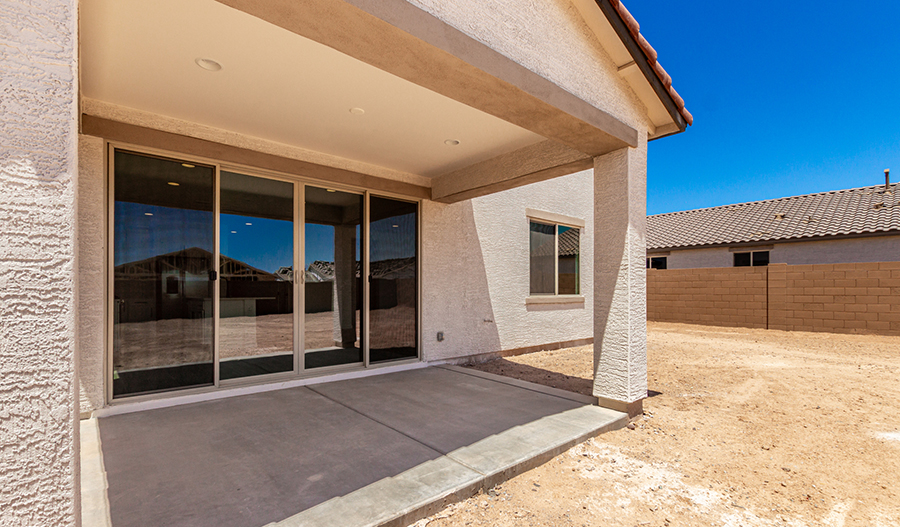 Rear Exterior of the Moonstone floor plan