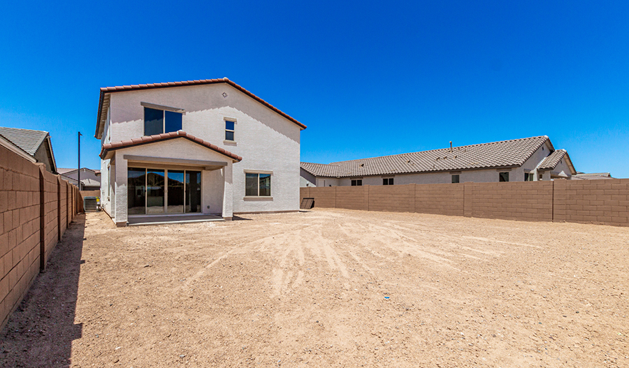 Rear Exterior of the Moonstone floor plan