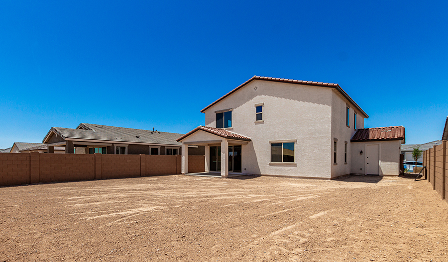 Rear Exterior of the Moonstone floor plan
