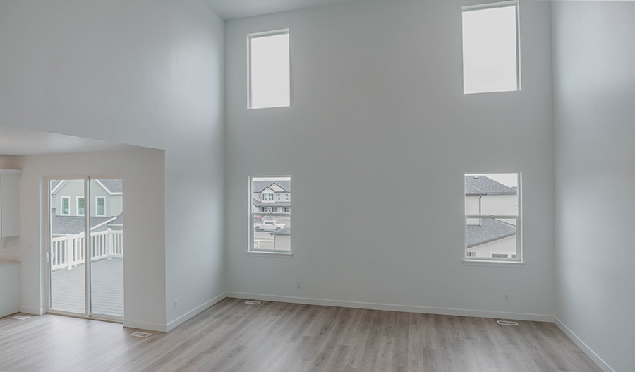 Great Room of the Jessica floor plan
