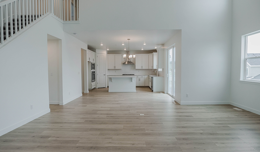 Great Room of the Jessica floor plan
