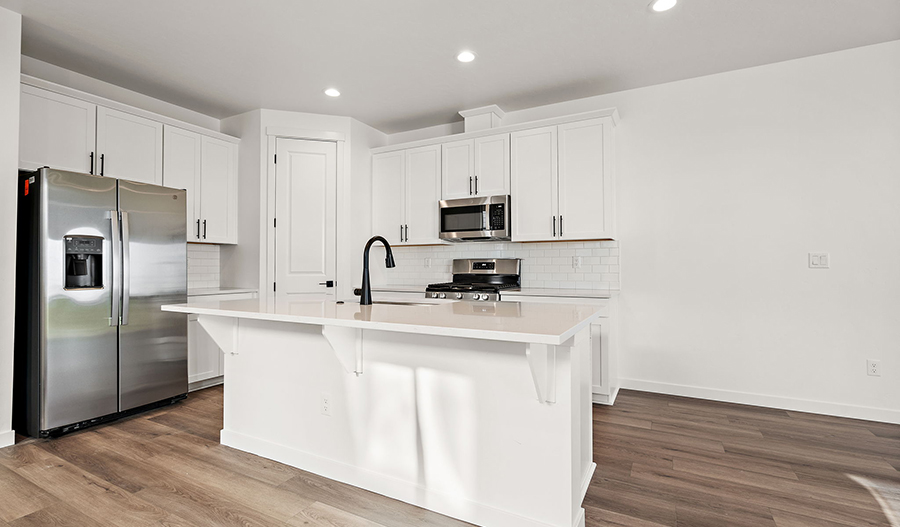 Kitchen of the Ironwood floor plan