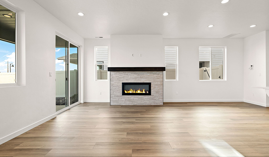 Great Room of the Ironwood floor plan