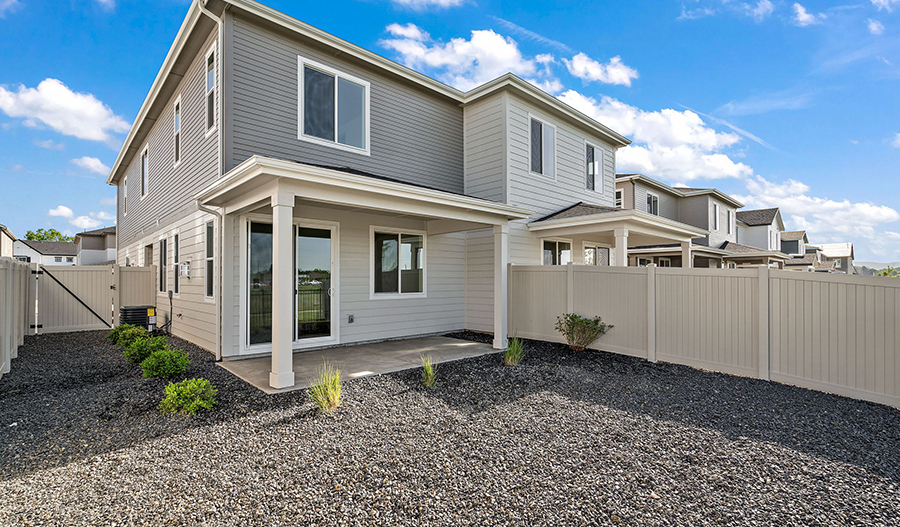 Rear Exterior of the Ironwood floor plan