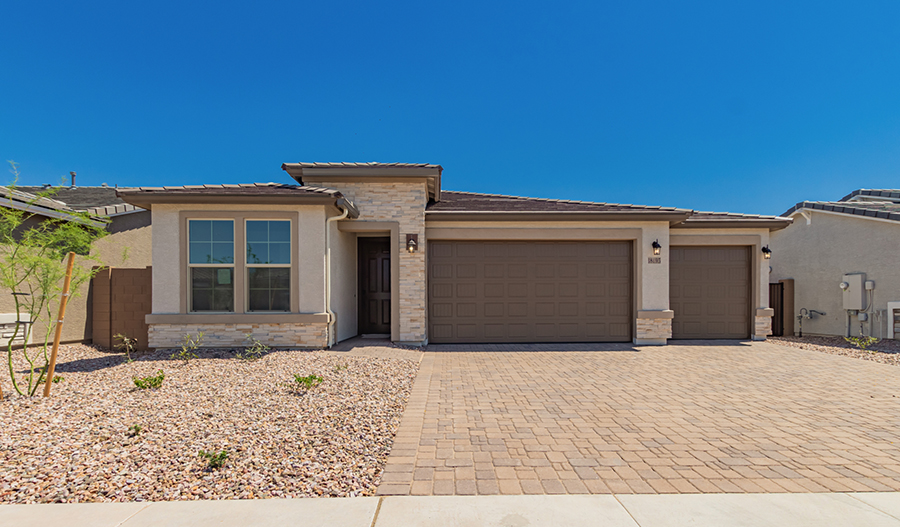 Exterior of the Sapphire floor plan