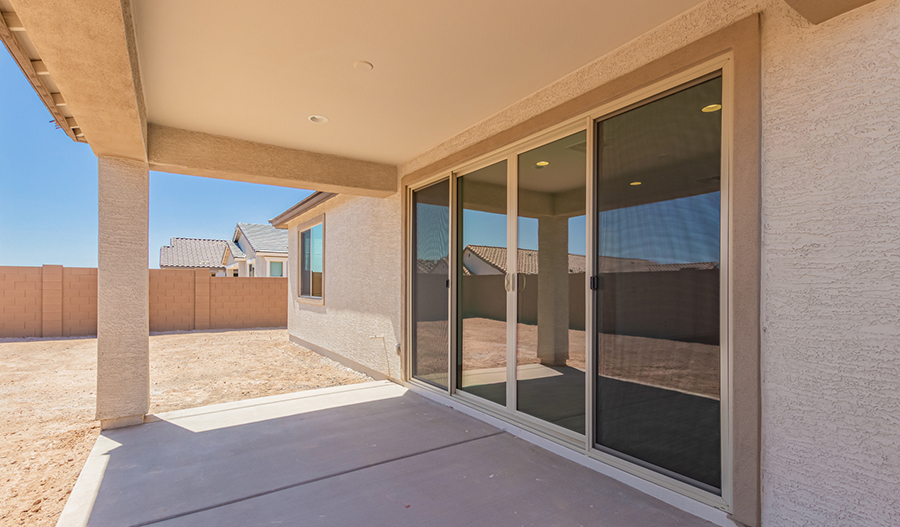 Rear Exterior of the Sapphire floor plan