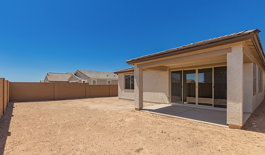 Rear Exterior of the Sapphire floor plan