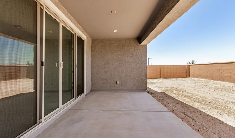Patio of the Larimar floor plan