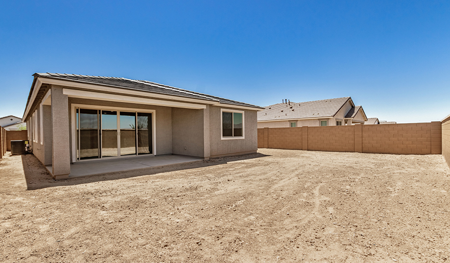 Rear Exterior of the Larimar floor plan