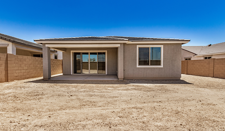 Rear Exterior of the Larimar floor plan