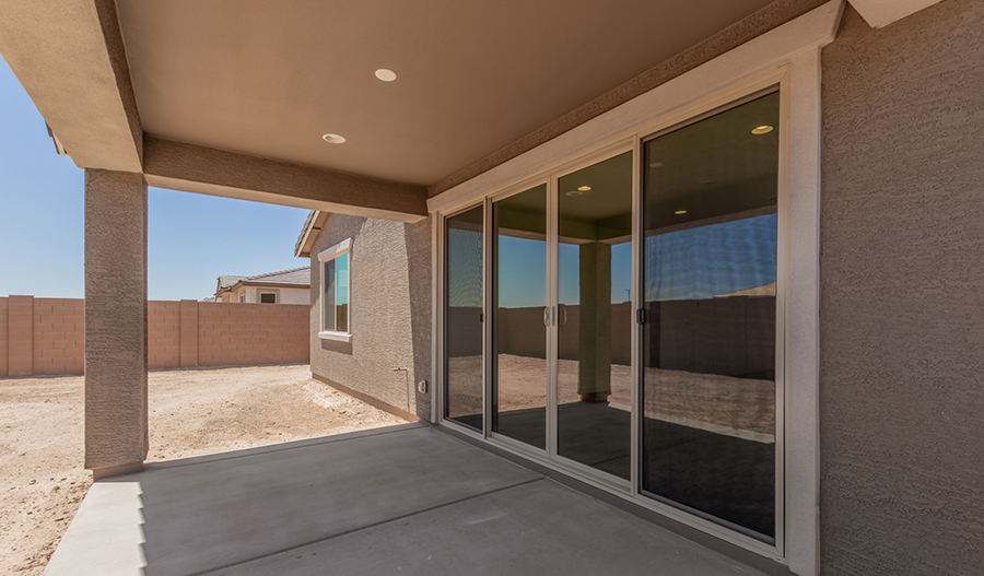 Rear Exterior of the Sapphire floor plan