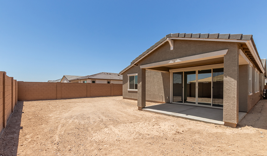 Rear Exterior of the Sapphire floor plan