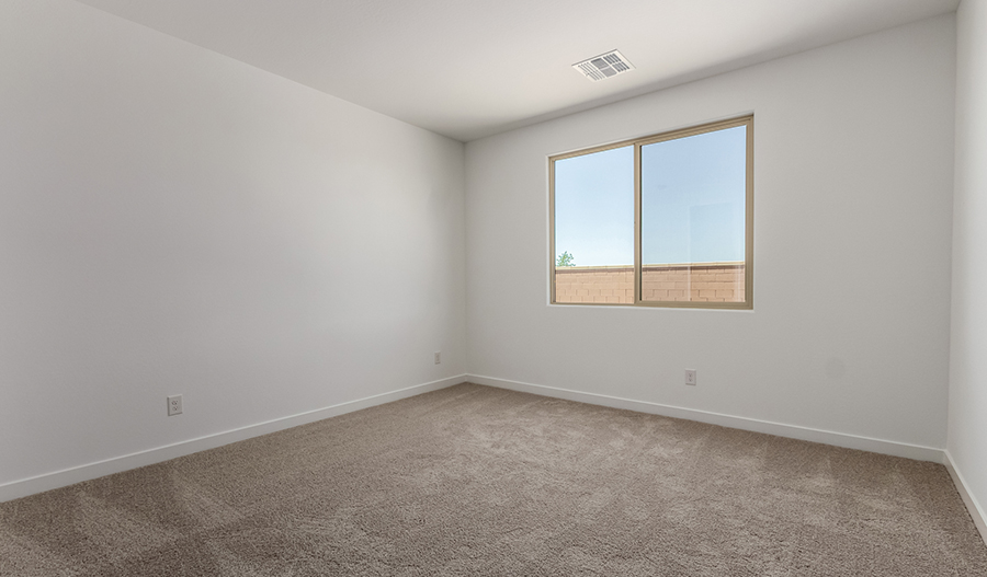 Bedroom of the Sunstone floor plan