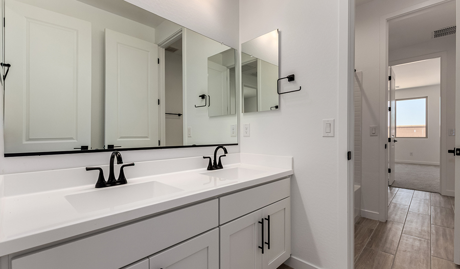 Bathroom of the Sunstone floor plan