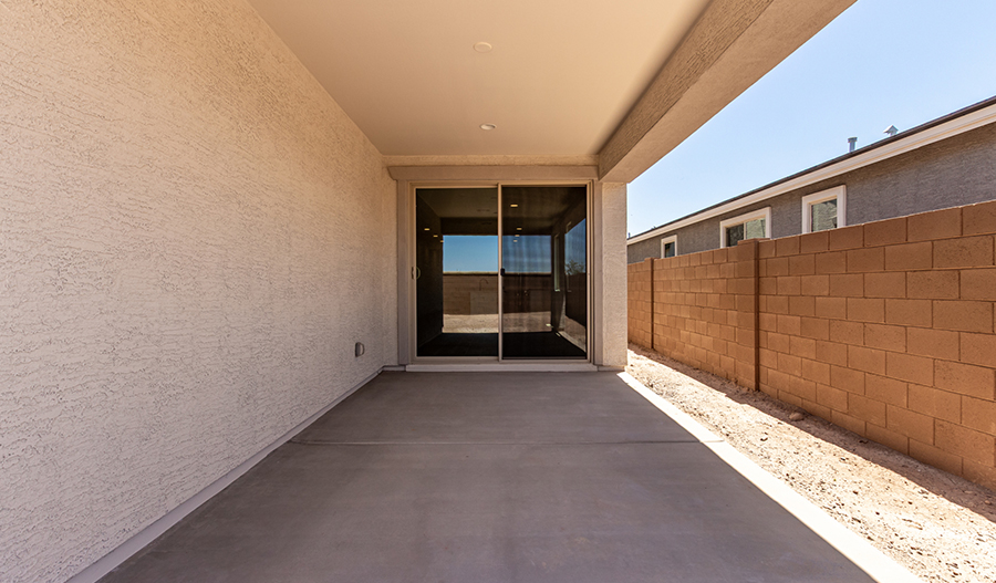 Rear Exterior of the Sunstone floor plan