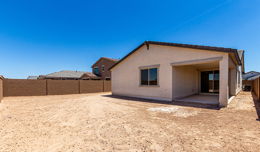Rear Exterior of the Sunstone floor plan